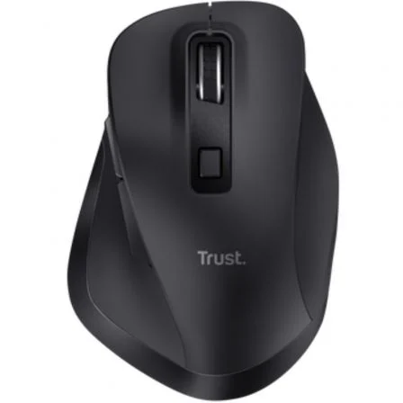 Trust Fyda Ratón Ergonómico Inalámbrico Negro